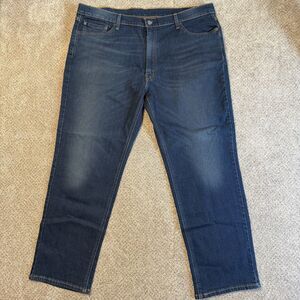 Levi's 541 Athletic Taper Men's 40x30 Dark Wash Blue Stretch Denim Jeans 18181